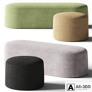 PlusHalle Proto Pouf & Bench