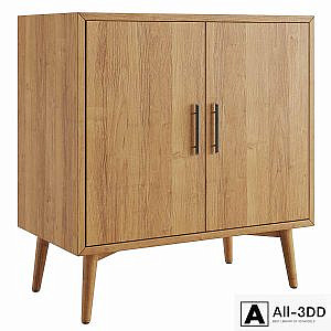 West Elm Mid-Century Bar Cabinet