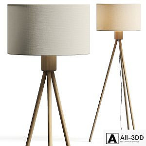Zuiver Bamboo Fan Floor Lamp
