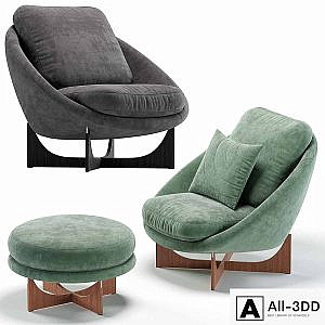 Minotti Lido Armchair/Кресло Лидо