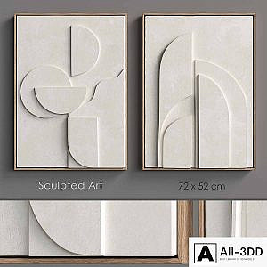 Sculpted Art4 relief
