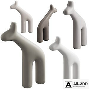 099 Plust RAFFA Polyethylene sculptures