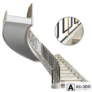 Neoclassical staircase
