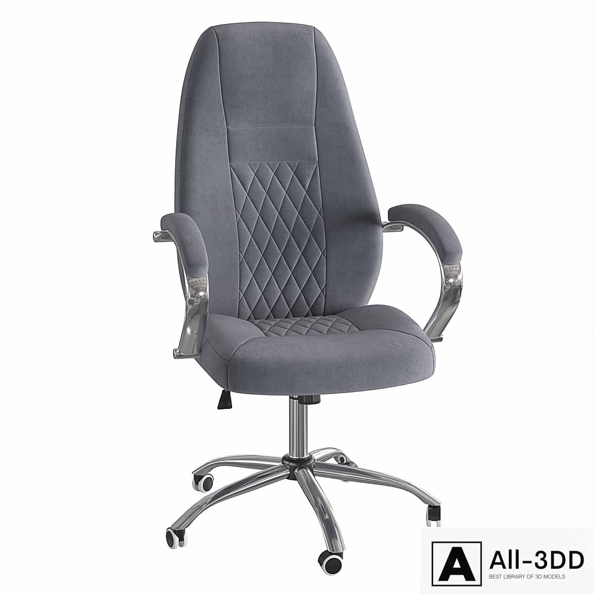Aragon office chair modern interior 3D model Aragon office chair