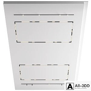 Ceiling with shadow joint 01