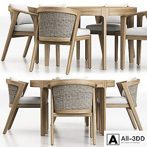 MALTA TEAK DINING SET