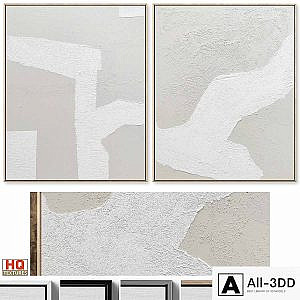 Large Textural Plaster Abstract Wall Art C-511