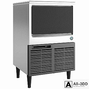Hoshizaki KM-161BAJ Crescent Cuber Icemaker Air-cooled Built in Storage Bin