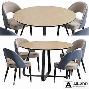 Toronto table Holly chair Dining set