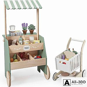 Jabadabado Market Stand Toy