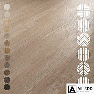 Oak Flooring Set 022