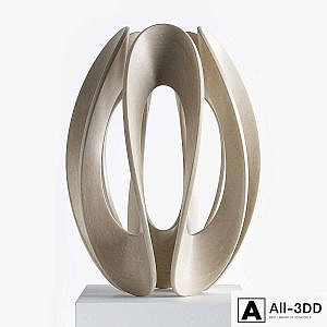 Abstract sculpture by Gianpietro Carlesso