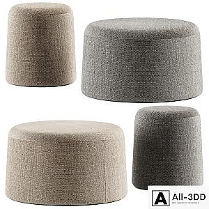 FUNGO Upholstered Pouf by Grado Design / Pouf