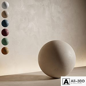 Decorative plaster. Seamless decorative plaster material 6 colors. 41