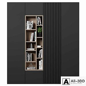 Cabinet with shelves
