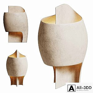 B Lamp White by Thierry Dreyfus x Nymphenburg