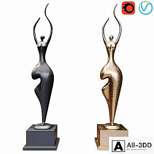 Sculpture woman