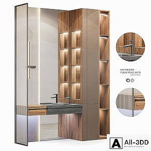 Bathroom furniture set 56
