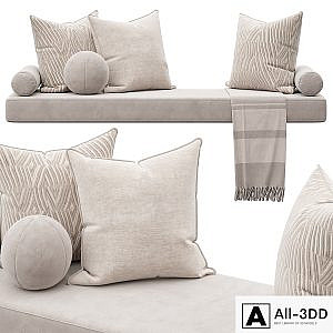 Set of decorative pillows 006