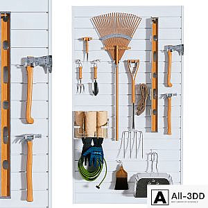 Storage of garden tools