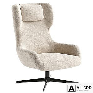 Zalina swivel armchair