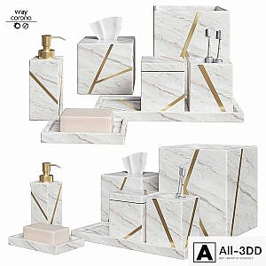 Bathroom accessories set_03