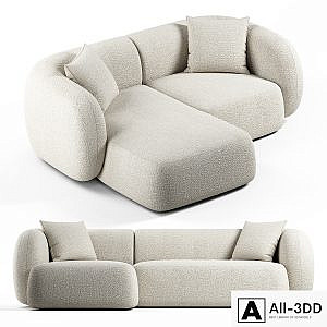 Kave Home - Martina, 2 and 3 seater sofa