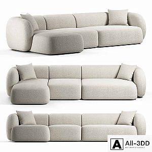 Kave Home - Martina, 4 seater sofa