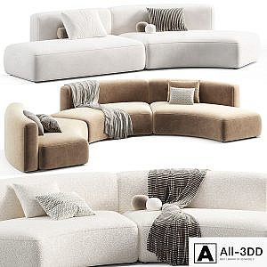 Cozy Curve Modular Sofa by MDF Italia