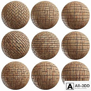 PBR Bricks 01 - Tileable 4K Texture