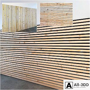 Wooden slats 4 options