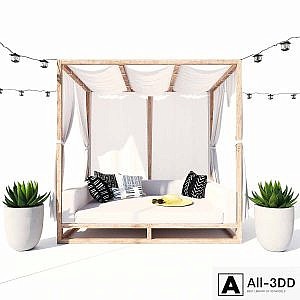 AVIARA CANOPY DAYBED