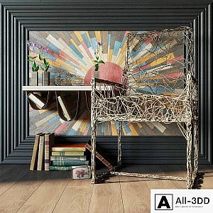 Decorative set Copper Sun