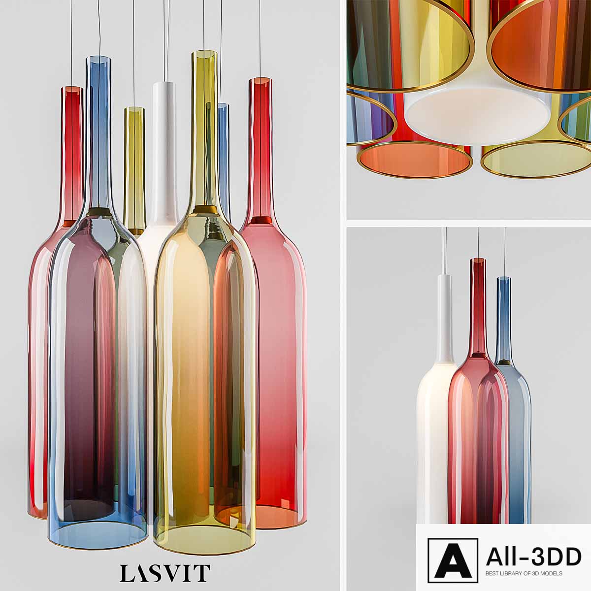 Lamp Jar RGB Lasvit modern interior 3D model Lamp Jar RGB Lasvit