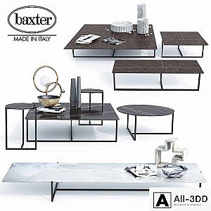 Baxter tables Icaro set