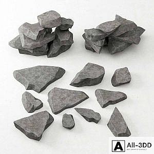 Rock stone collection decorative / A collection of rock for decoration