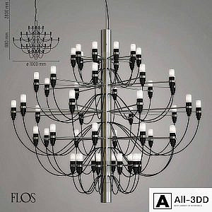 Flos 2097 50 Holder Chrome