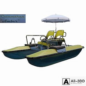 Catamaran Yantar (Water bicycle)