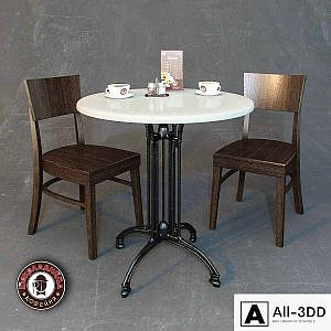 Furniture for cafe "Chocolate"