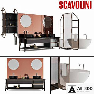 Scavolini Diesel Open Workshop Bathroom set