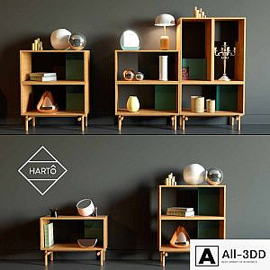 Chest of drawers EDGAR SHELF HARTO
