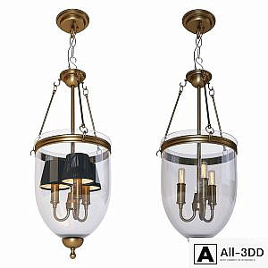 Suspended chandelier - Lantern Cameron S from Eichholtz factory