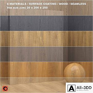 6 materials (seamless) - tree - set 1