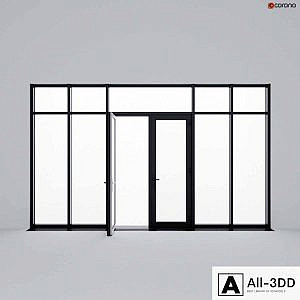 Panoramic glazing