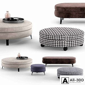 Minotti Denny Ottomans