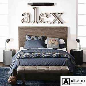 RH / FORREST STORAGE BED