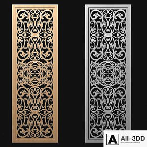 decorative panel-partition