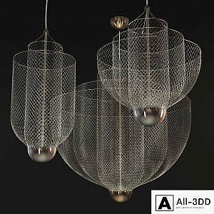 Moooi Meshmatics Chandeliers By Rick Tegelaar