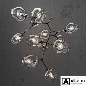 Branching bubble 12 lamps