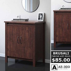 IKEA BRUSALI Cabinet with doors